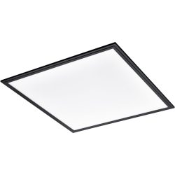 Eglo Deckenlampe Salobrena 1 Schwarz Aluminium/Stahl 59.5 cm 5 cm - LED - Lichtfarbe: Helles Neutralweiss - Deckenlampe- LED Energiesparlampe