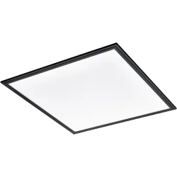 Eglo Deckenlampe Salobrena 1 Schwarz Aluminium/Stahl 59.5 cm 5 cm - LED - Lichtfarbe: Helles Neutralweiss - Deckenlampe- LED Energiesparlampe
