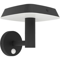 Eglo Solaraussenlampe Dreoli Schwarz Kunststoff 21 cm - Lichtfarbe: Warmweiss - Solaraussenlampe