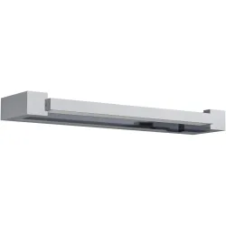 Eglo Wandlampe Gemiliana Grau Stahl 4 cm - Farbe: chrom - LED - Lichtfarbe: Helles Neutralweiss - Wandlampe- LED Energiesparlampe