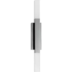 Eglo Wandlampe Alcudia Grau Aluminium/Stahl 3 cm - Farbe: chrom - LED - Lichtfarbe: Warmweiss - Wandlampe- LED Energiesparlampe