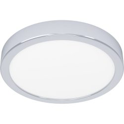 Eglo Deckenlampe Fueva 5 Grau Stahl 2.8 cm - Farbe: chrom - LED - Lichtfarbe: Warmweiss - Deckenlampe- LED Energiesparlampe