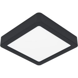 Eglo Deckenlampe Fueva 5 Schwarz Stahl 16 cm 2.8 cm - LED - Lichtfarbe: Warmweiss - Deckenlampe- LED Energiesparlampe