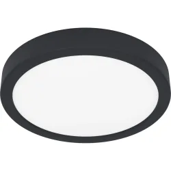 Eglo Deckenlampe Fueva 5 Schwarz Stahl 2.8 cm - LED - Lichtfarbe: Warmweiss - Deckenlampe- LED Energiesparlampe