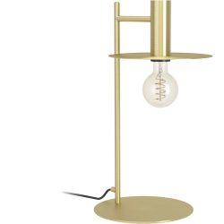Eglo Tischlampe Escandell Gold Stahl 23 cm 47 cm - Farbe: messing - Tischlampe