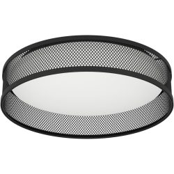 Eglo Deckenlampe Luppineria Schwarz Stahl 9.5 cm - LED - Lichtfarbe: Warmweiss - Deckenlampe- LED Energiesparlampe