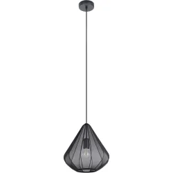 Eglo Pendellampe Dolwen Schwarz Stahl 110 cm - Pendellampe
