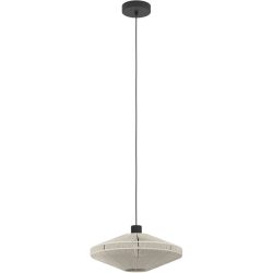 Eglo Pendellampe Midsumer Schwarz Stahl 110 cm - Pendellampe
