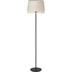 Eglo Stehlampe Tabley Schwarz Stahl 153 cm - Stehlampe