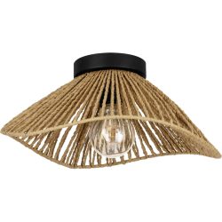 Eglo Deckenlampe Lavister Schwarz Stahl 17.5 cm - Deckenlampe