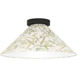Eglo Deckenlampe Oxpark Schwarz Stahl 19.5 cm - Deckenlampe