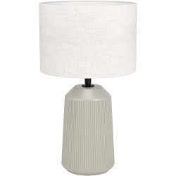 Eglo Tischlampe Capalbio Beige 41 cm - Farbe: sand - Material: Keramik - Tischlampe