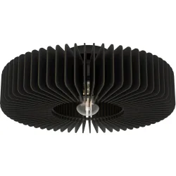 Eglo Deckenlampe Palombaia Schwarz Stahl 17.5 cm - Deckenlampe