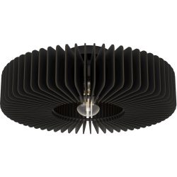 Eglo Deckenlampe Palombaia Schwarz Stahl 17.5 cm - Deckenlampe