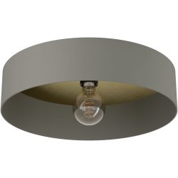 Eglo Deckenlampe Duaia Grau Stahl 16 cm - Farbe: kieselgrau - Deckenlampe