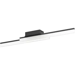 Eglo Deckenlampe Palmital Schwarz Aluminium/Stahl 10 cm 9 cm - LED - Lichtfarbe: Warmweiss - Deckenlampe- LED Energiesparlampe