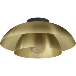 Eglo Deckenlampe Cenciara Schwarz Stahl 18 cm - Deckenlampe