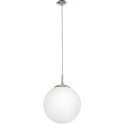 Eglo Pendellampe Rondo Grau Stahl 110 cm - Farbe: Nickel matt - Pendellampe