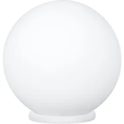 Eglo Tischlampe Rondo Weiss Kunststoff 20 cm - Tischlampe