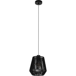 Eglo Pendellampe Persley Schwarz Stahl 110 cm - Pendellampe