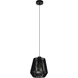 Eglo Pendellampe Persley Schwarz Stahl 110 cm - Pendellampe