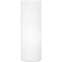 Eglo Tischlampe Geo Weiss Glas 35 cm - Material: Opalglas - Tischlampe