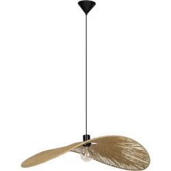 Eglo Pendellampe Siruela Schwarz Stahl 60 cm 110 cm - Pendellampe