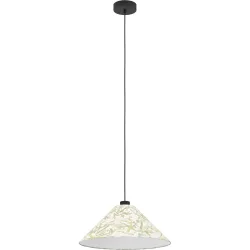 Eglo Pendellampe Oxpark Schwarz Stahl 110 cm - Pendellampe