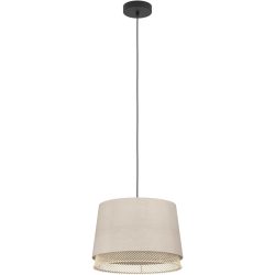 Eglo Pendellampe Tabley Schwarz Stahl 110 cm - Pendellampe