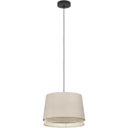 Eglo Pendellampe Tabley Schwarz Stahl 110 cm - Pendellampe