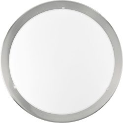 Eglo Deckenlampe Planet Grau Stahl 8.5 cm - Farbe: Nickel matt - Deckenlampe