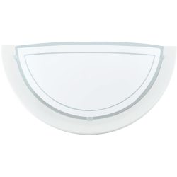 Eglo Wandlampe Planet 1 Weiss Stahl 14.5 cm - Wandlampe