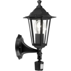Eglo Wandlampe aussen Laterna 4 Schwarz Aluminium 36 cm - Material: Aluguss - Wandlampe aussen