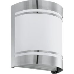 Eglo Wandlampe aussen Cerno Edelstahl Edelstahl 16.5 cm - Wandlampe aussen