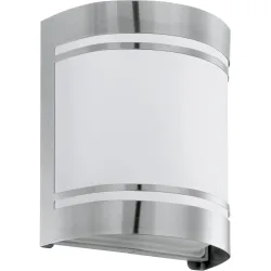 Eglo Wandlampe aussen Cerno Edelstahl Edelstahl 16.5 cm - Wandlampe aussen