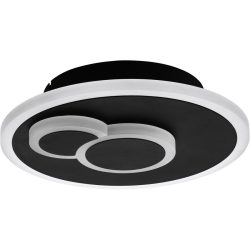 Eglo Deckenlampe Cadegal Schwarz Stahl 5 cm - LED - Lichtfarbe: Helles Neutralweiss - Deckenlampe- LED Energiesparlampe