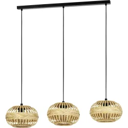 Eglo Pendellampe Amsfield 1 Schwarz Stahl 26 cm 110 cm - Pendellampe