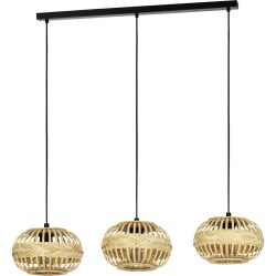 Eglo Pendellampe Amsfield 1 Schwarz Stahl 26 cm 110 cm - Pendellampe