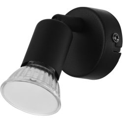 Eglo Spot Buzz-LED Schwarz Stahl - Spot
