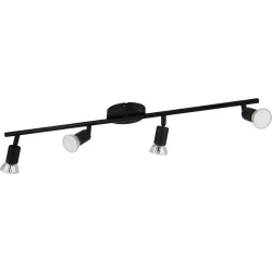 Eglo Spot Buzz-LED Schwarz Stahl 6.5 cm - Spot