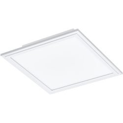 Eglo Deckenlampe Salobrena 1 Weiss Aluminium/Stahl 30 cm 5 cm - LED - Lichtfarbe: Helles Neutralweiss - Deckenlampe- LED Energiesparlampe
