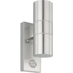 Eglo Wandlampe aussen Riga 5 Edelstahl Edelstahl 21.5 cm - Wandlampe aussen