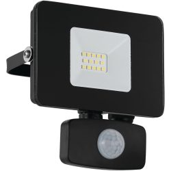 Eglo Wandlampe aussen Faedo 3 Schwarz Aluminium 13.5 cm - LED - Lichtfarbe: Tageslichtweiss - Wandlampe aussen- LED Energiesparlampe
