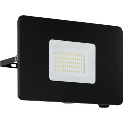 Eglo Wandlampe aussen Faedo 3 Schwarz Aluminium 14.5 cm - LED - Lichtfarbe: Tageslichtweiss - Wandlampe aussen- LED Energiesparlampe