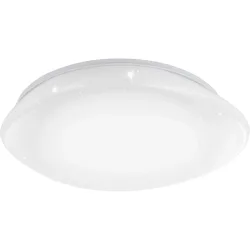 Eglo Deckenlampe Sileras Weiss Stahl 8.5 cm - LED - Deckenlampe- LED Energiesparlampe