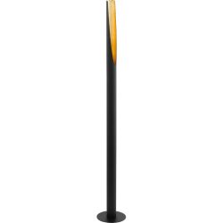 Eglo Stehlampe Barbotto Gold/Schwarz Stahl 137 cm - Farbe: schwarz-gold - Stehlampe