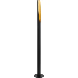 Eglo Stehlampe Barbotto Gold/Schwarz Stahl 137 cm - Farbe: schwarz-gold - Stehlampe