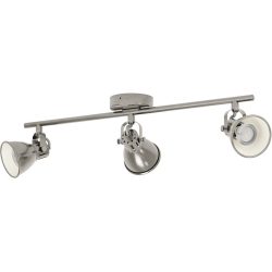 Eglo Spot Seras Grau Stahl 6.5 cm - Farbe: Nickel antik - Spot