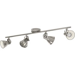 Eglo Spot Seras Grau Stahl 6.5 cm - Farbe: Nickel antik - Spot