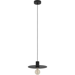 Eglo Pendellampe Ikeston Schwarz Stahl 110 cm - Pendellampe
